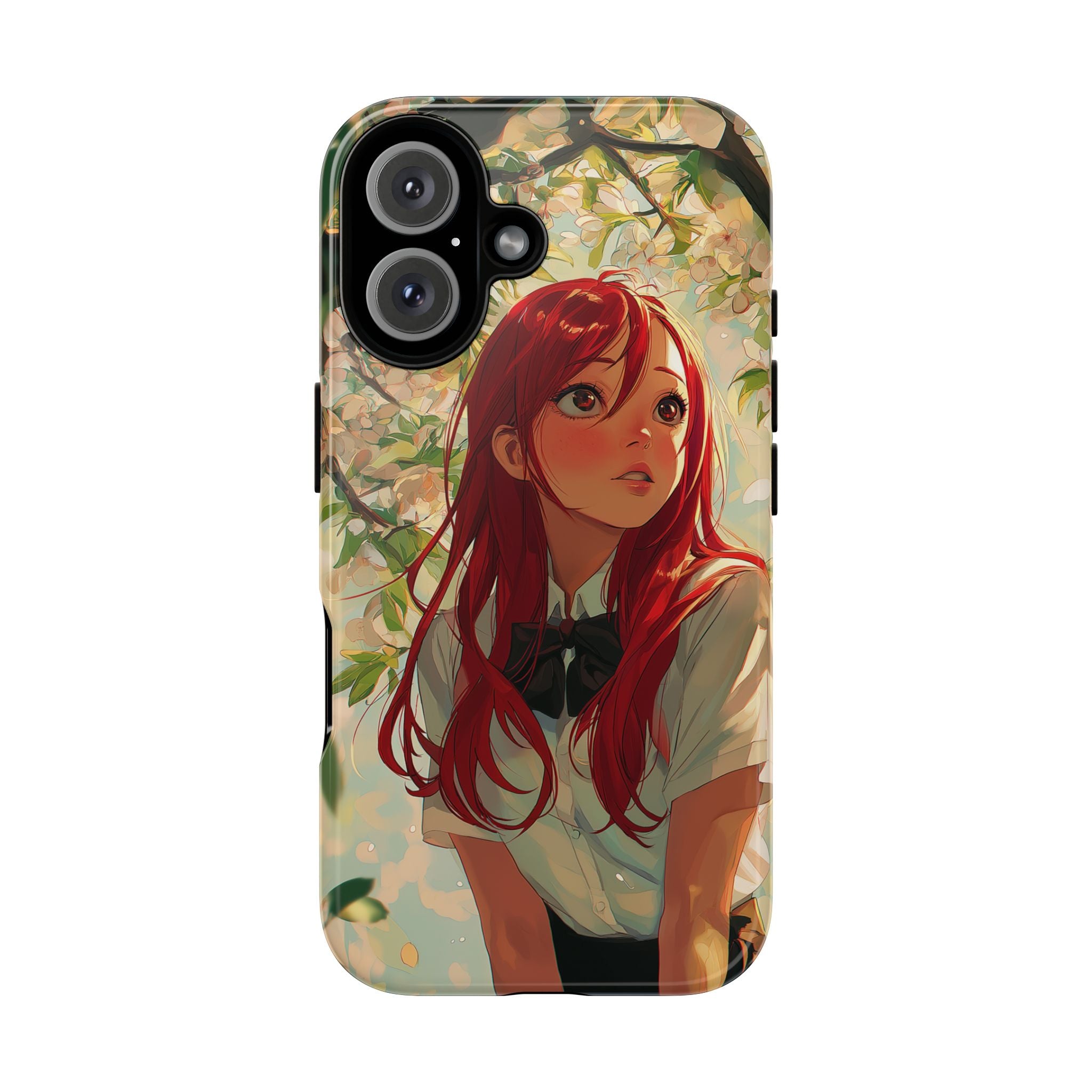 Artistic Phone Case with Floral Design