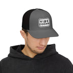 Vibe Coding Snapback Trucker Cap