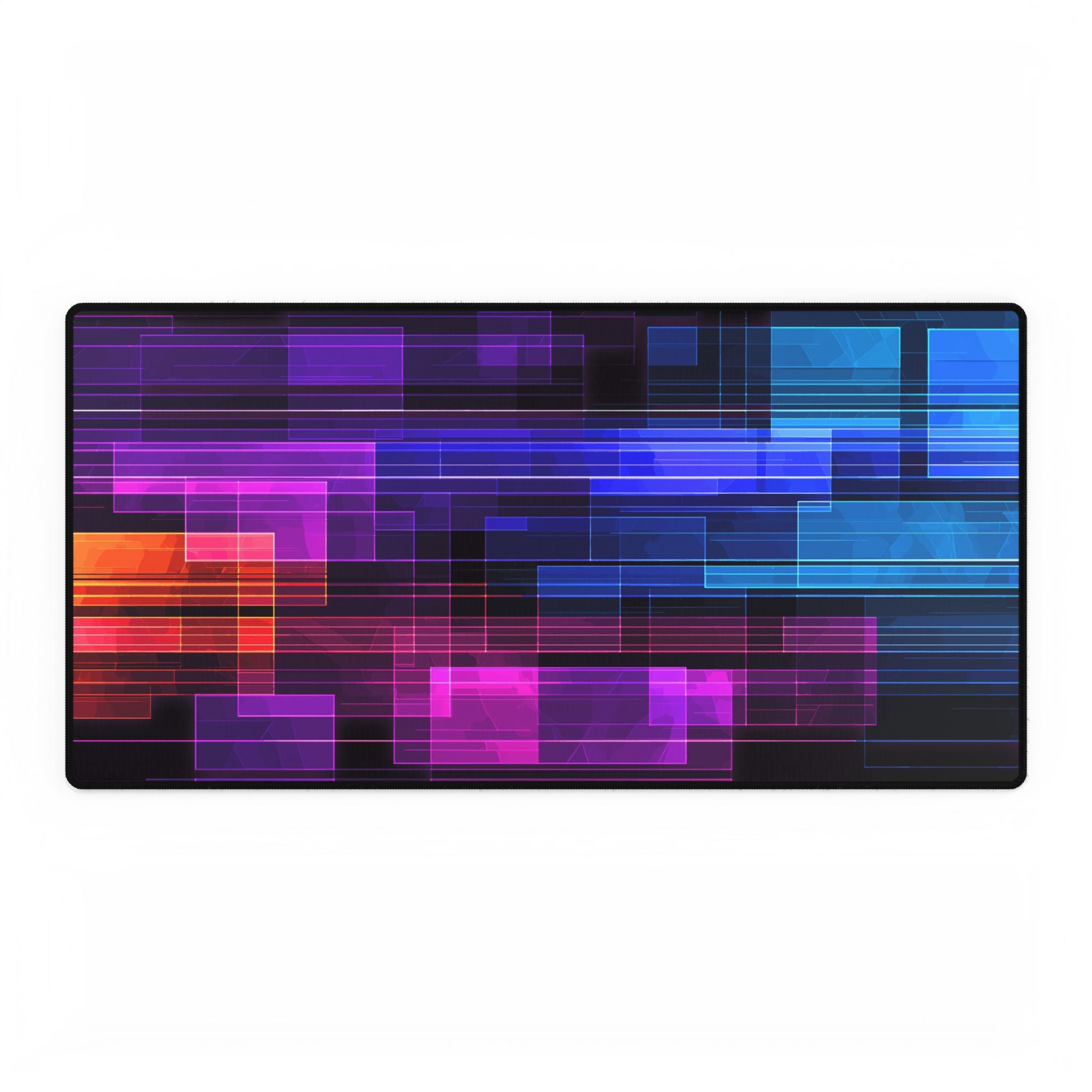 Vibrant Abstract Desk Mat