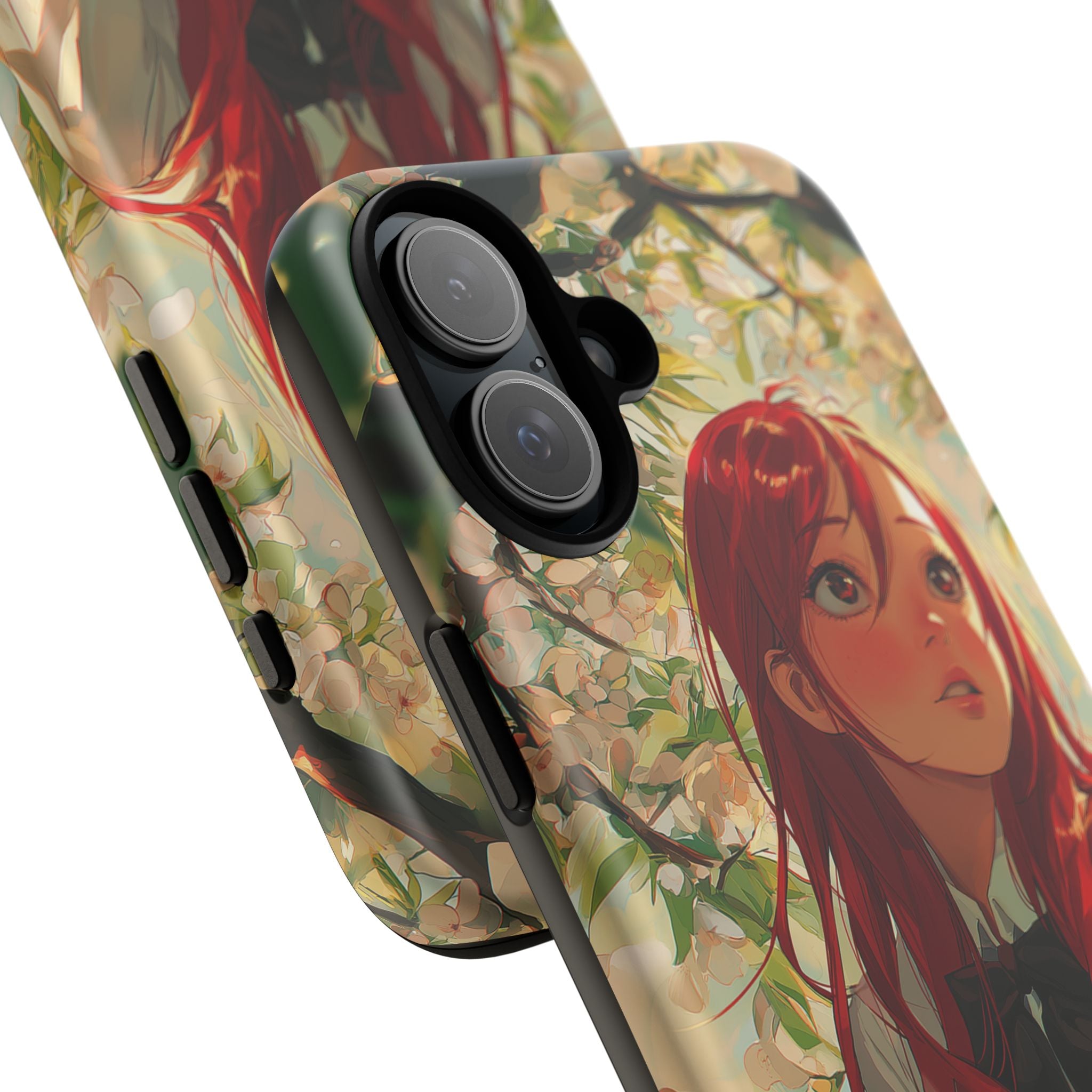 Artistic Phone Case with Floral Design