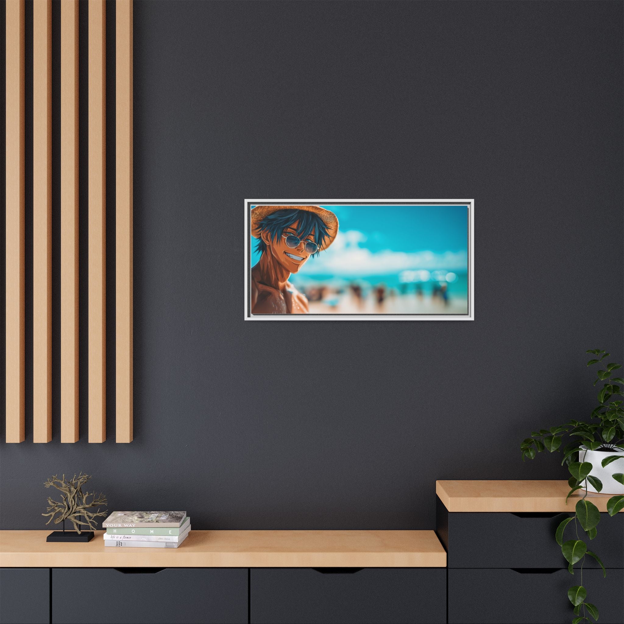 Framed Beach Vibes Canvas Art