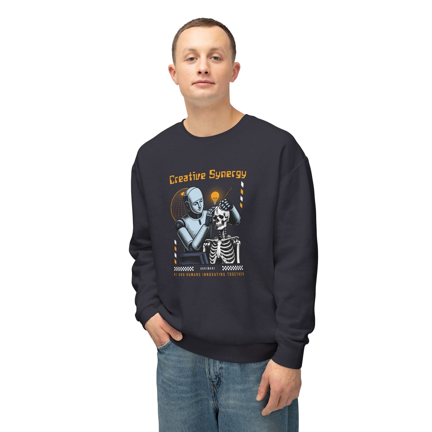 Creative Skeleton Crewneck Sweatshirt