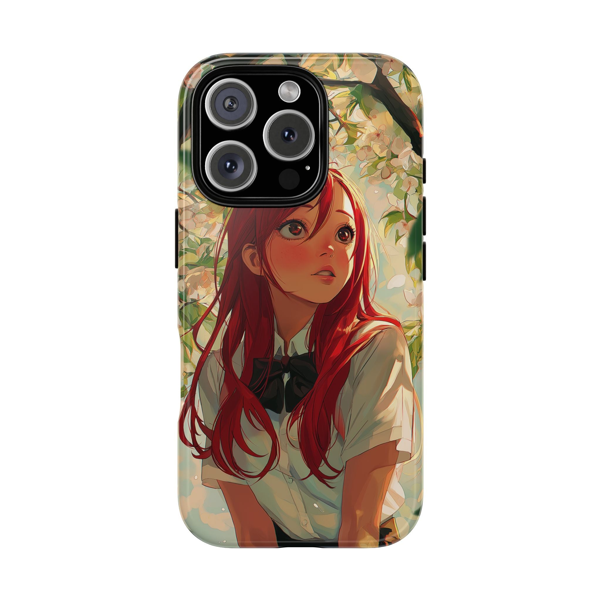 Artistic Phone Case with Floral Design