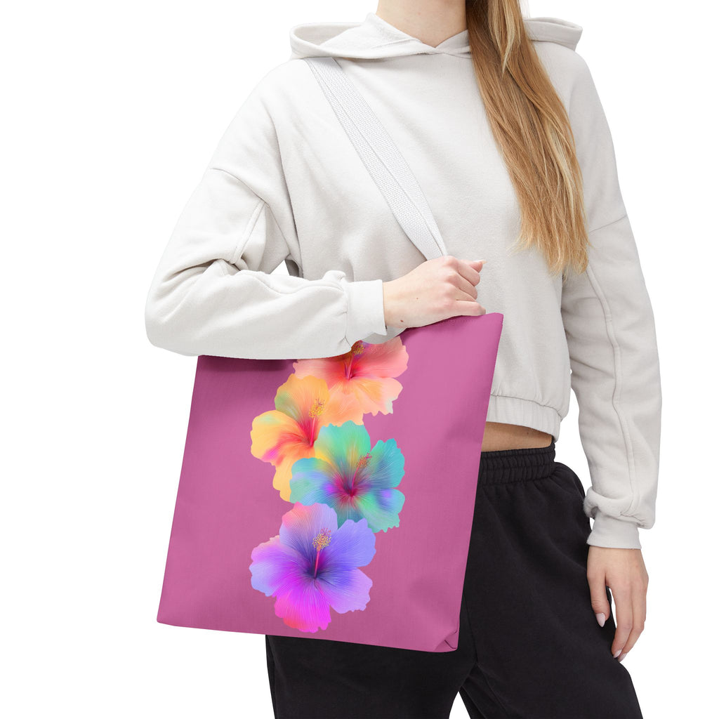 Vibrant Floral Tote Bag