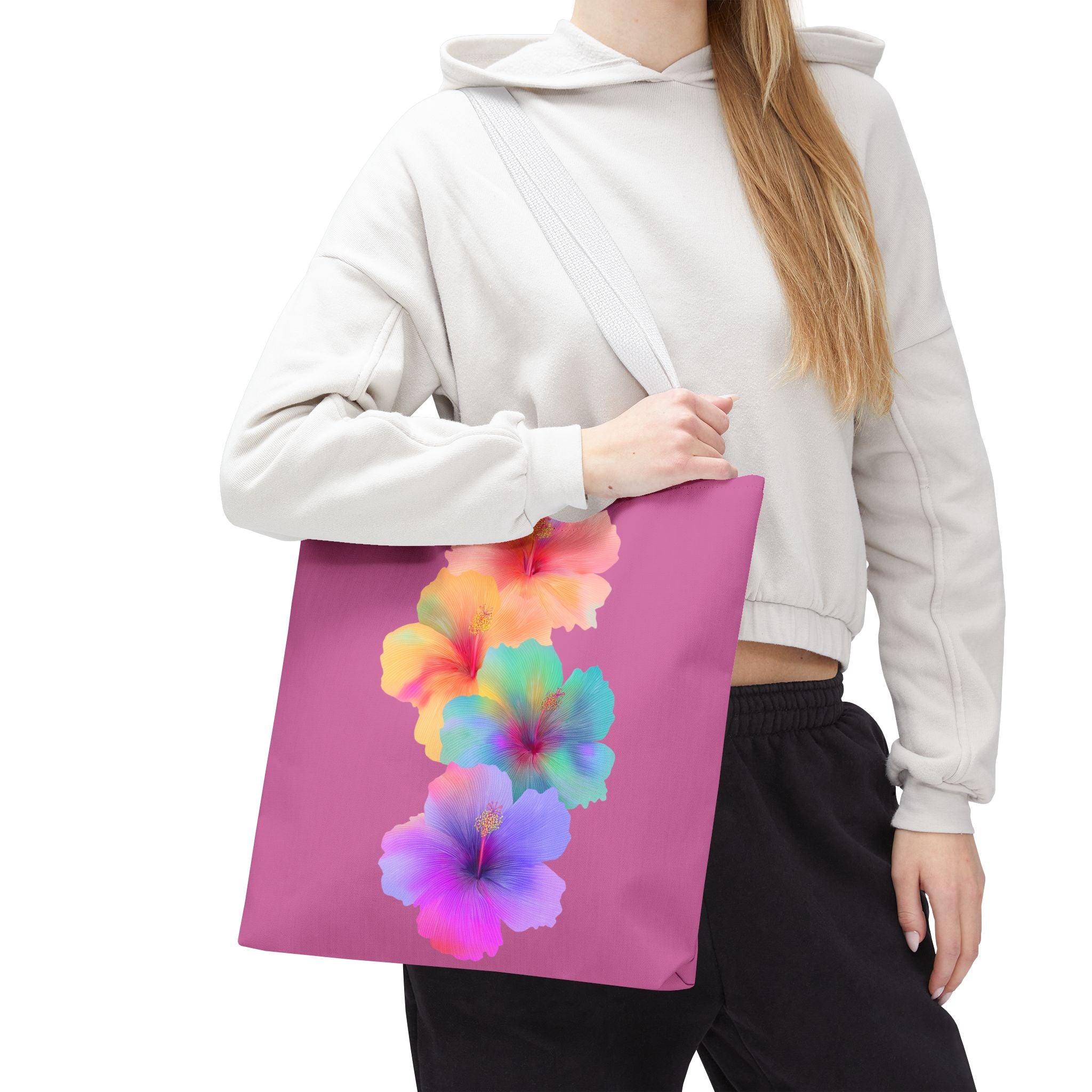 Vibrant Floral Tote Bag