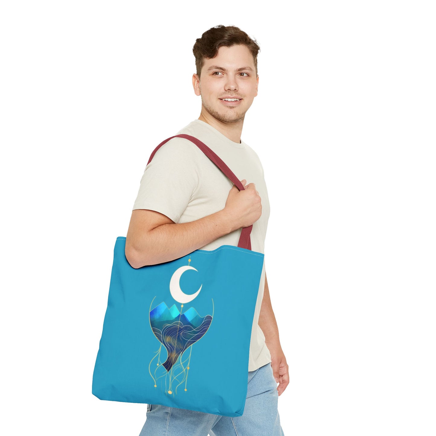 Celestial Waves Tote Bag