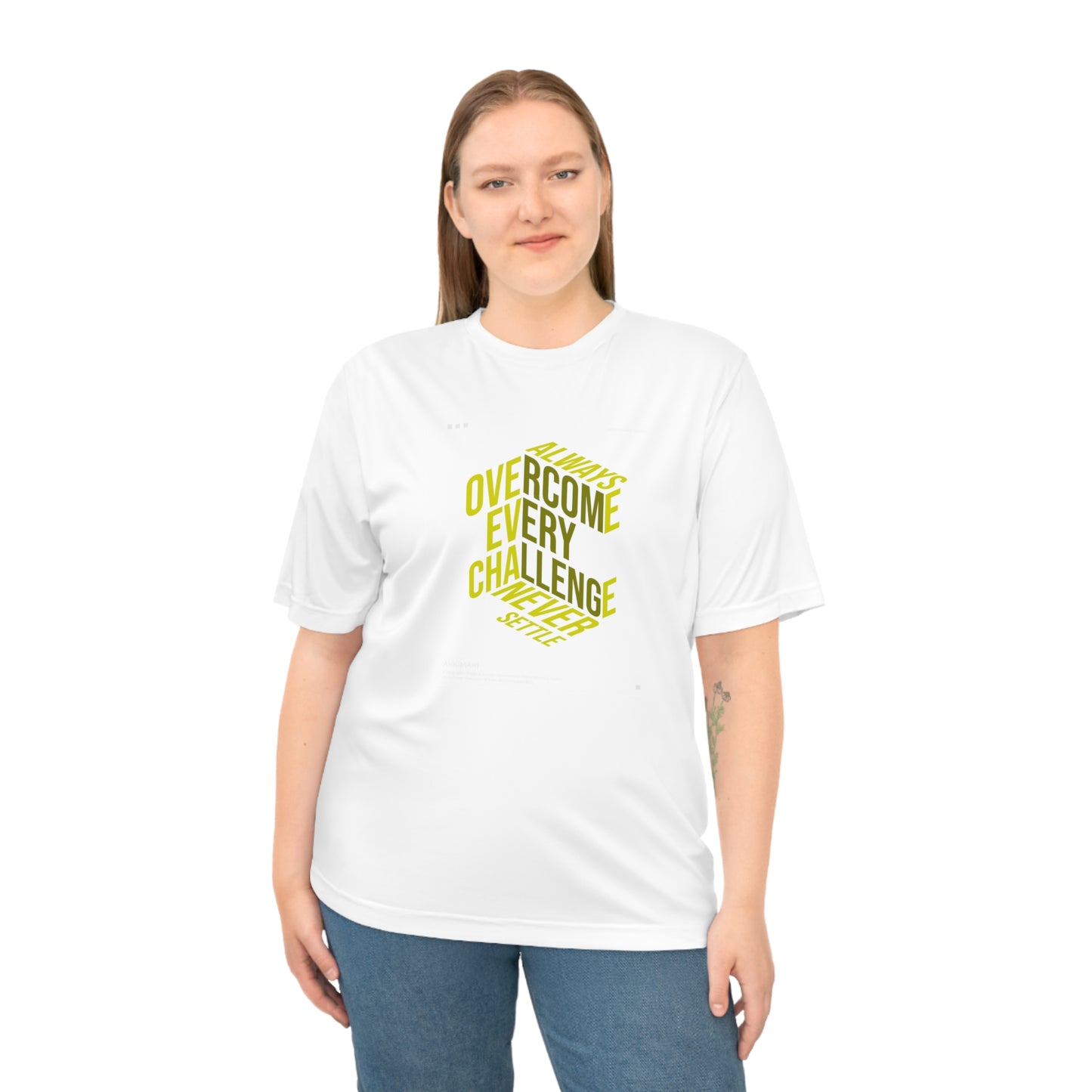 Overcome Every Challenge Performance T-shirt