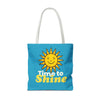Sunshine Tote Bag - "Time to Shine"