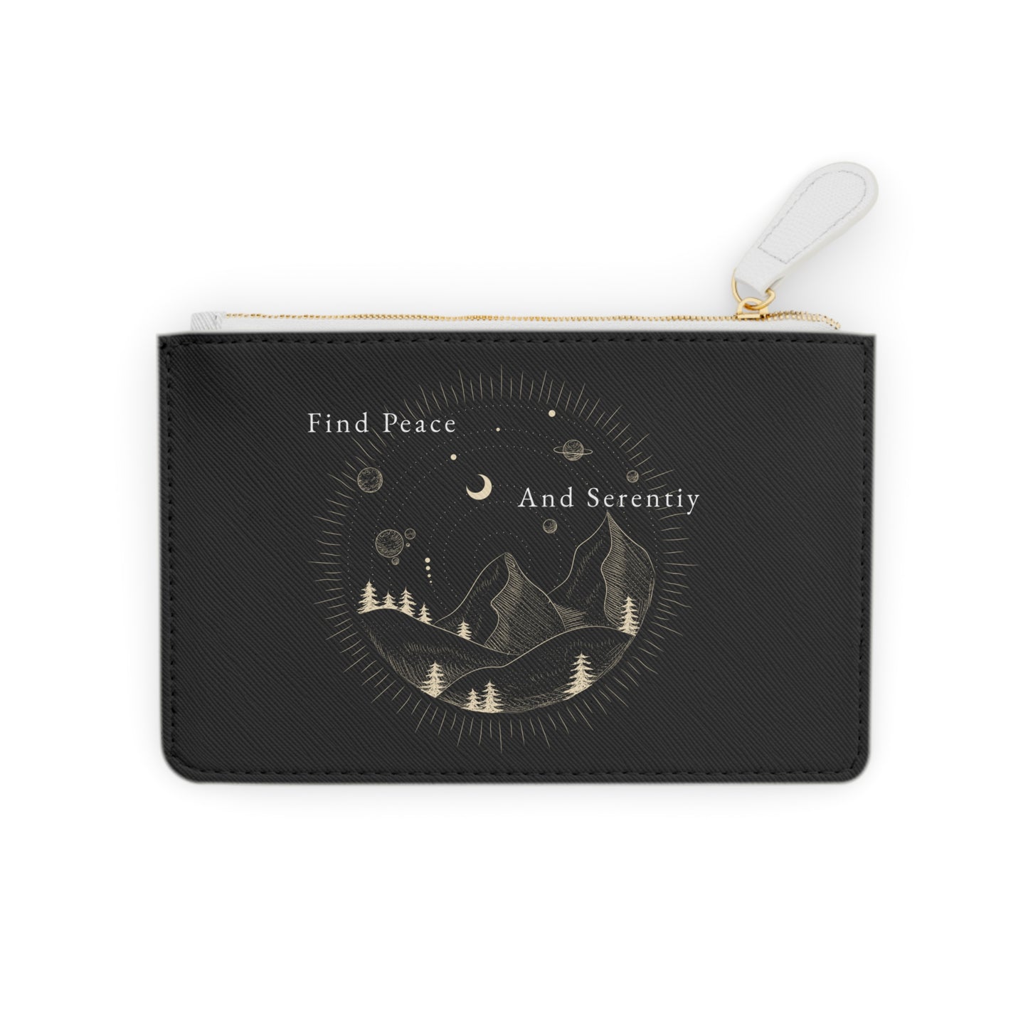 Find Peace Mini Clutch Bag