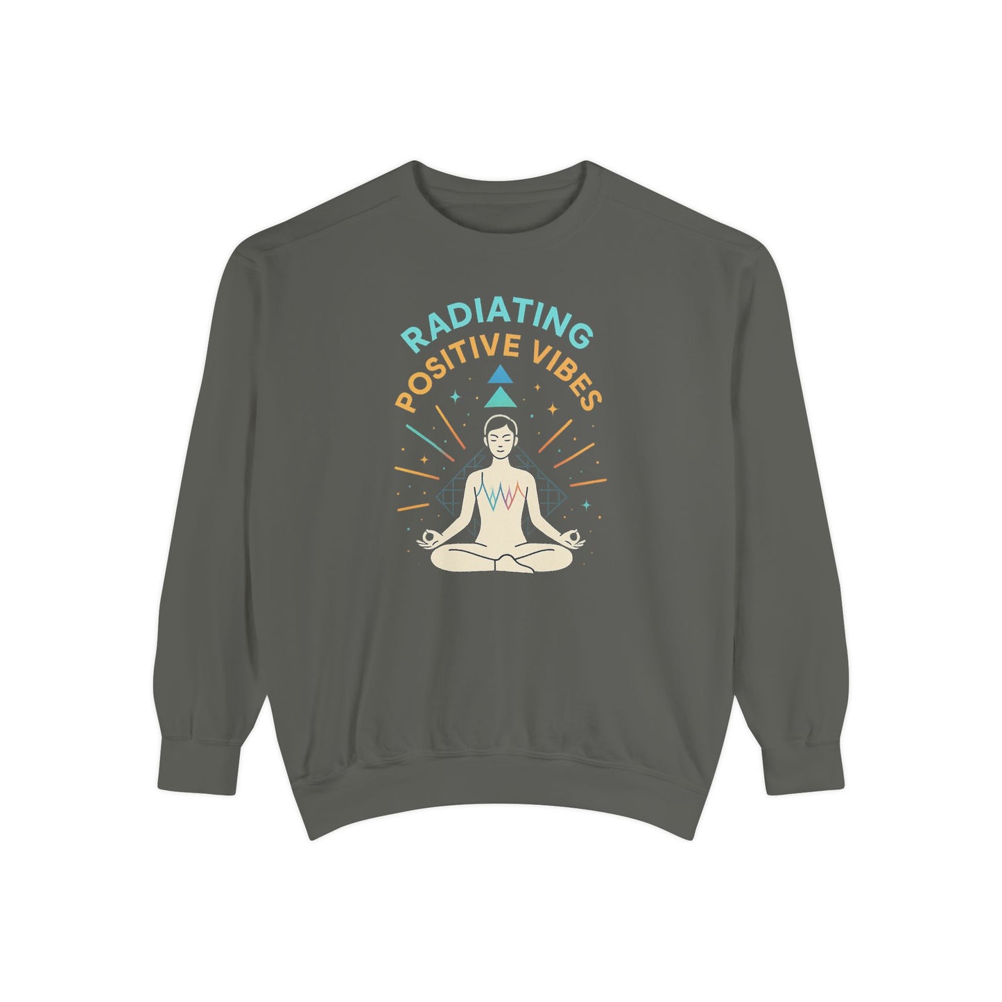 Radiating Positive Vibes Unisex Sweatshirt
