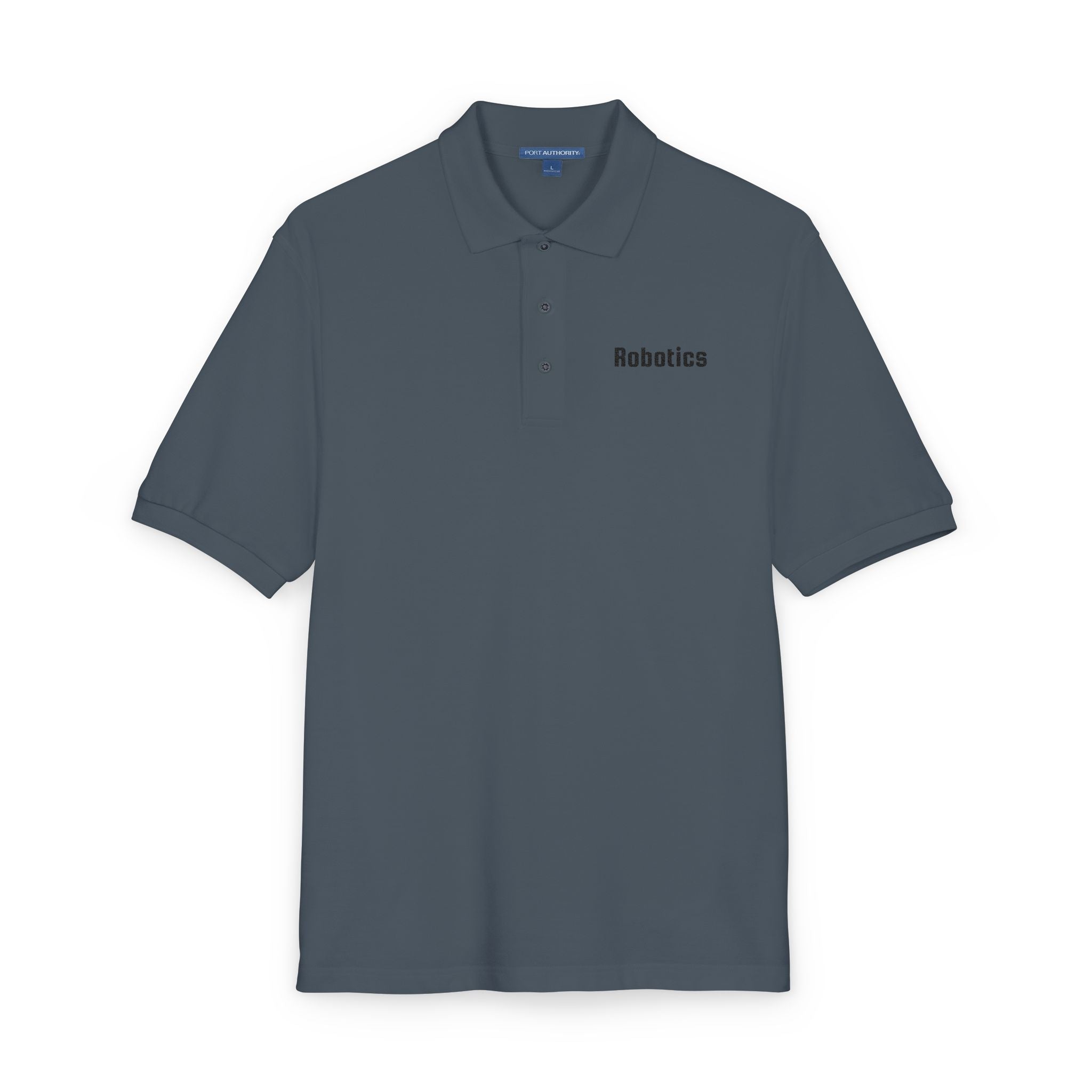 Robotics Embroidered Unisex Polo Shirt
