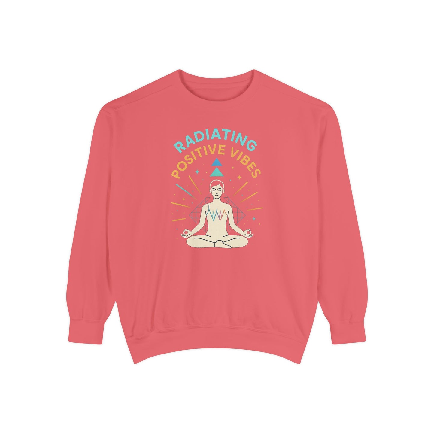Radiating Positive Vibes Unisex Sweatshirt