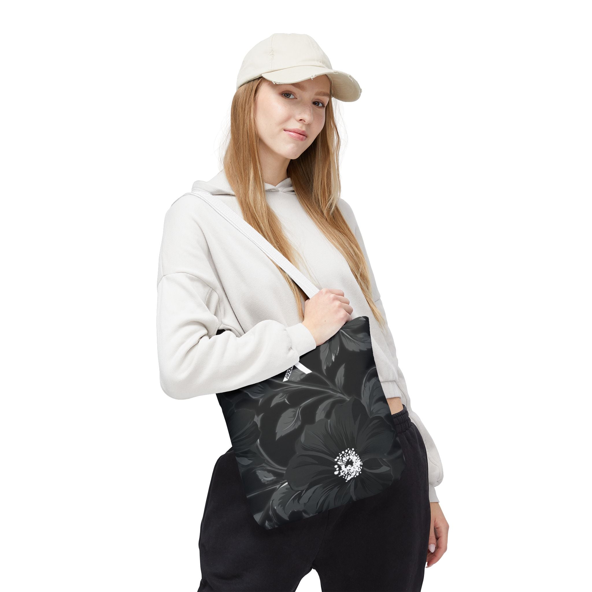 Elegant Floral Tote Bag