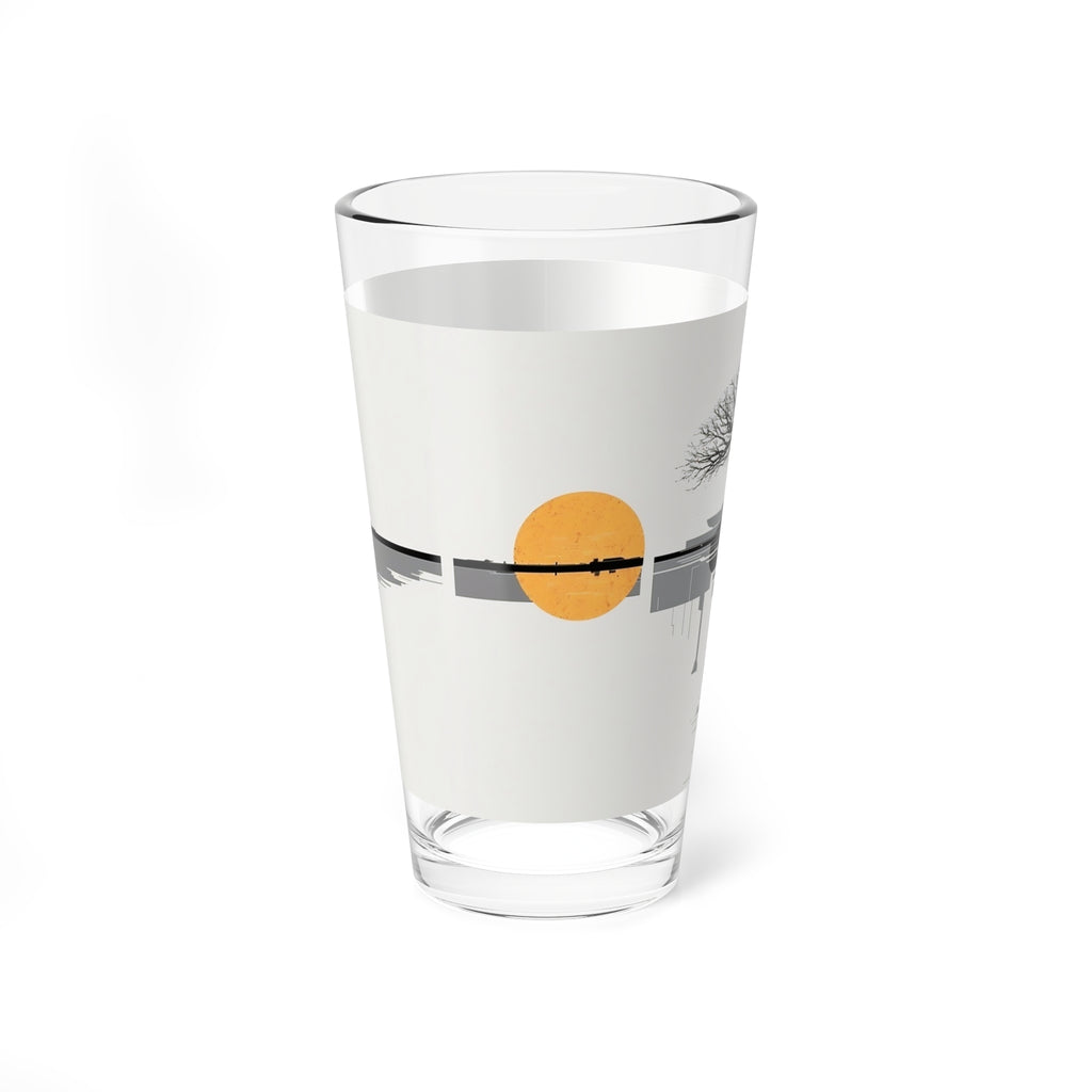 Sunset Lake Mixing Glass