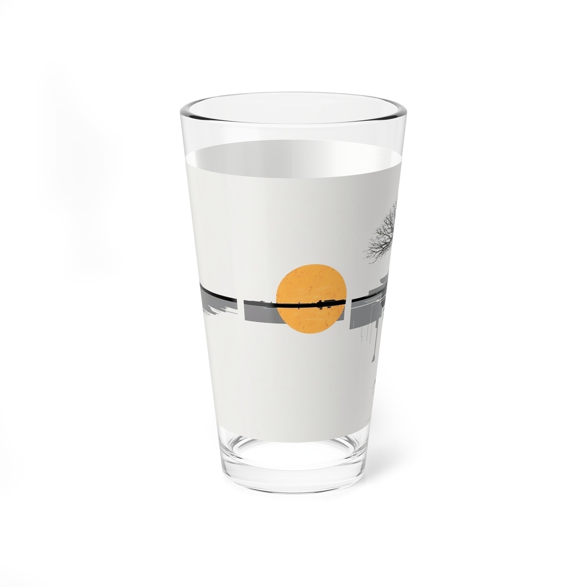 Sunset Lake Mixing Glass