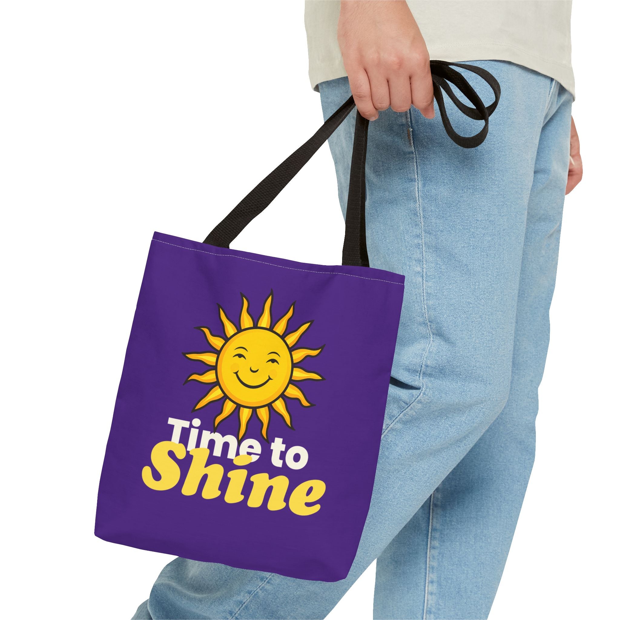 Sunshine Tote Bag - "Time to Shine"