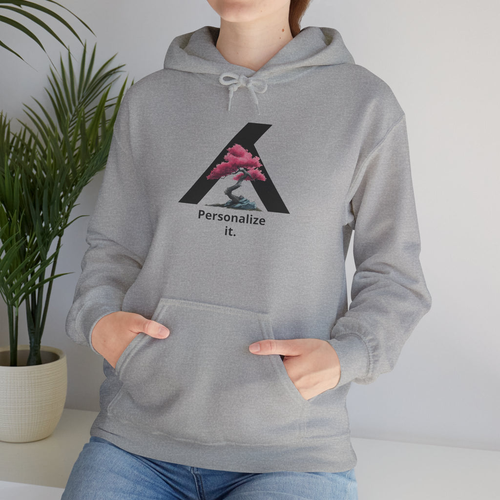 Bonsai Tree Hoodie - Add your own TEXT!