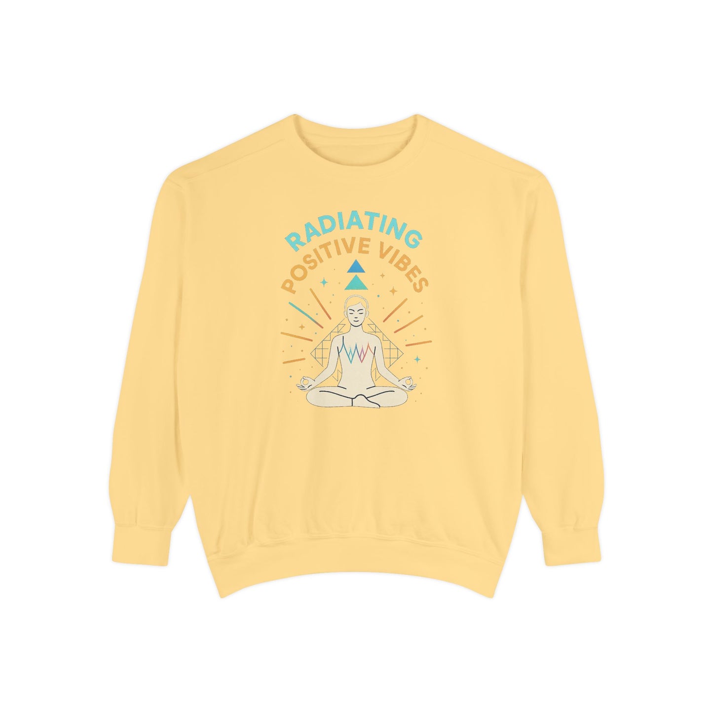 Radiating Positive Vibes Unisex Sweatshirt