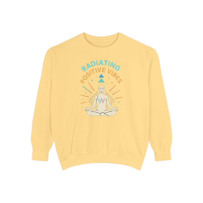 Radiating Positive Vibes Unisex Sweatshirt