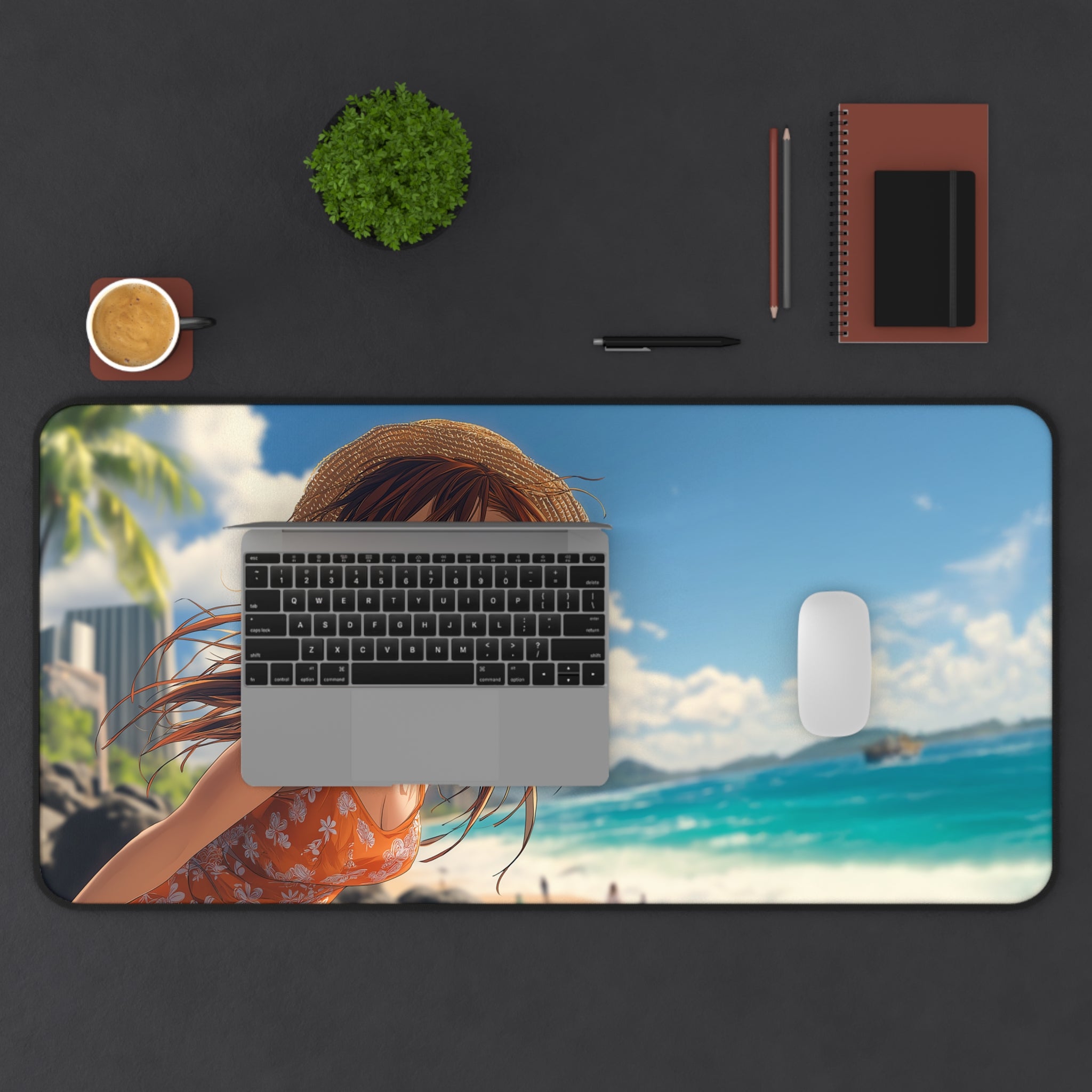 Beach Vibes Desk Mat