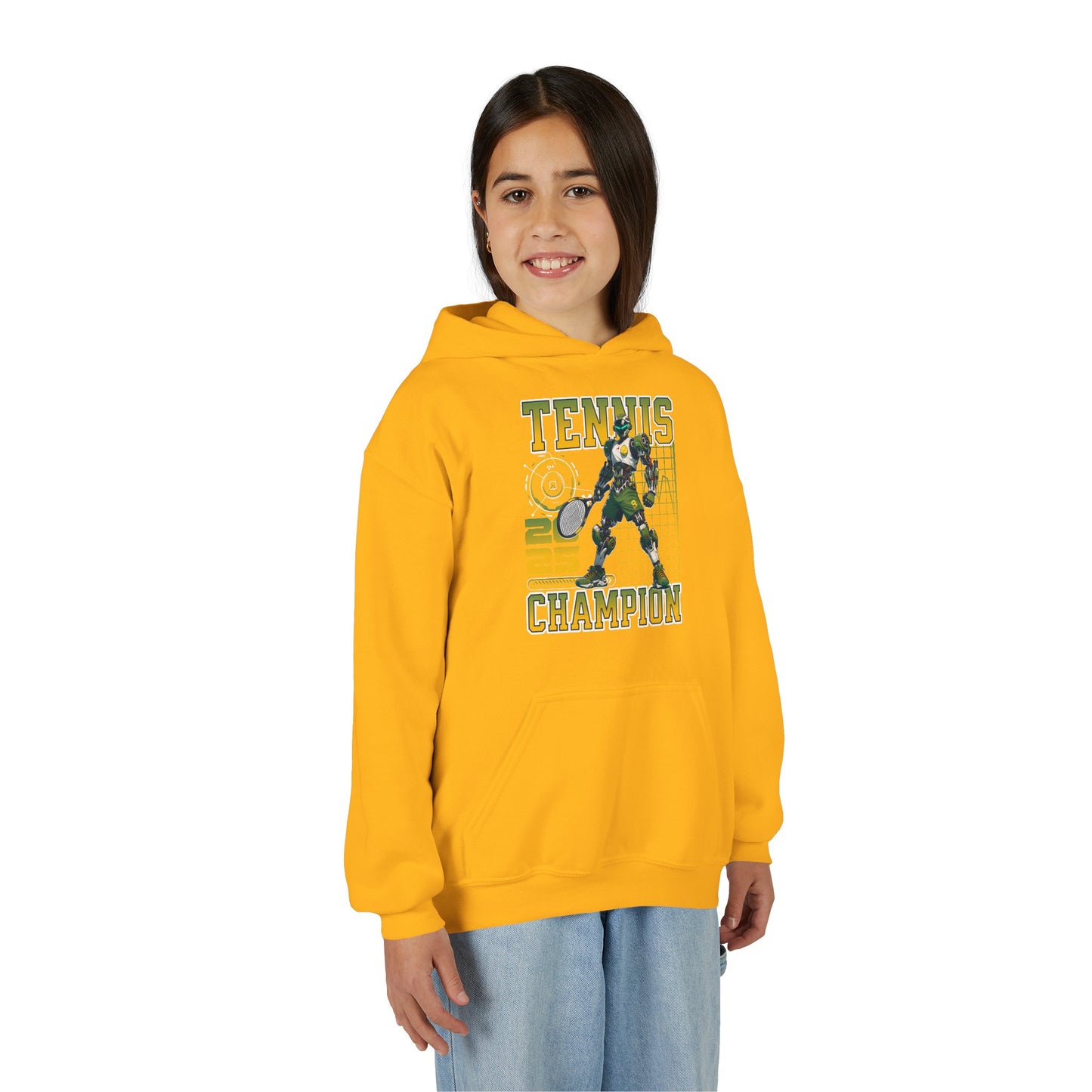 Tennis Champion Youth Hooded Sweatshirt
