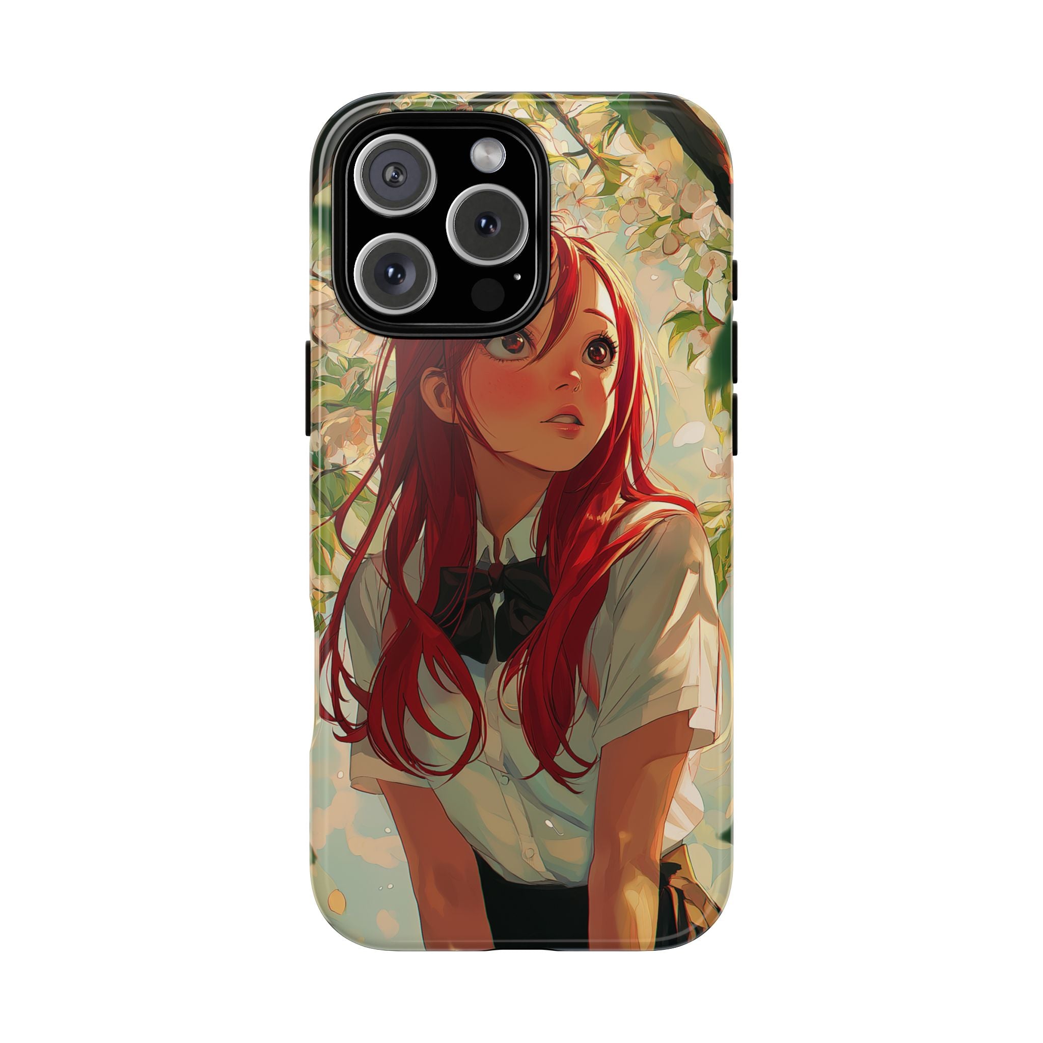 Artistic Phone Case with Floral Design