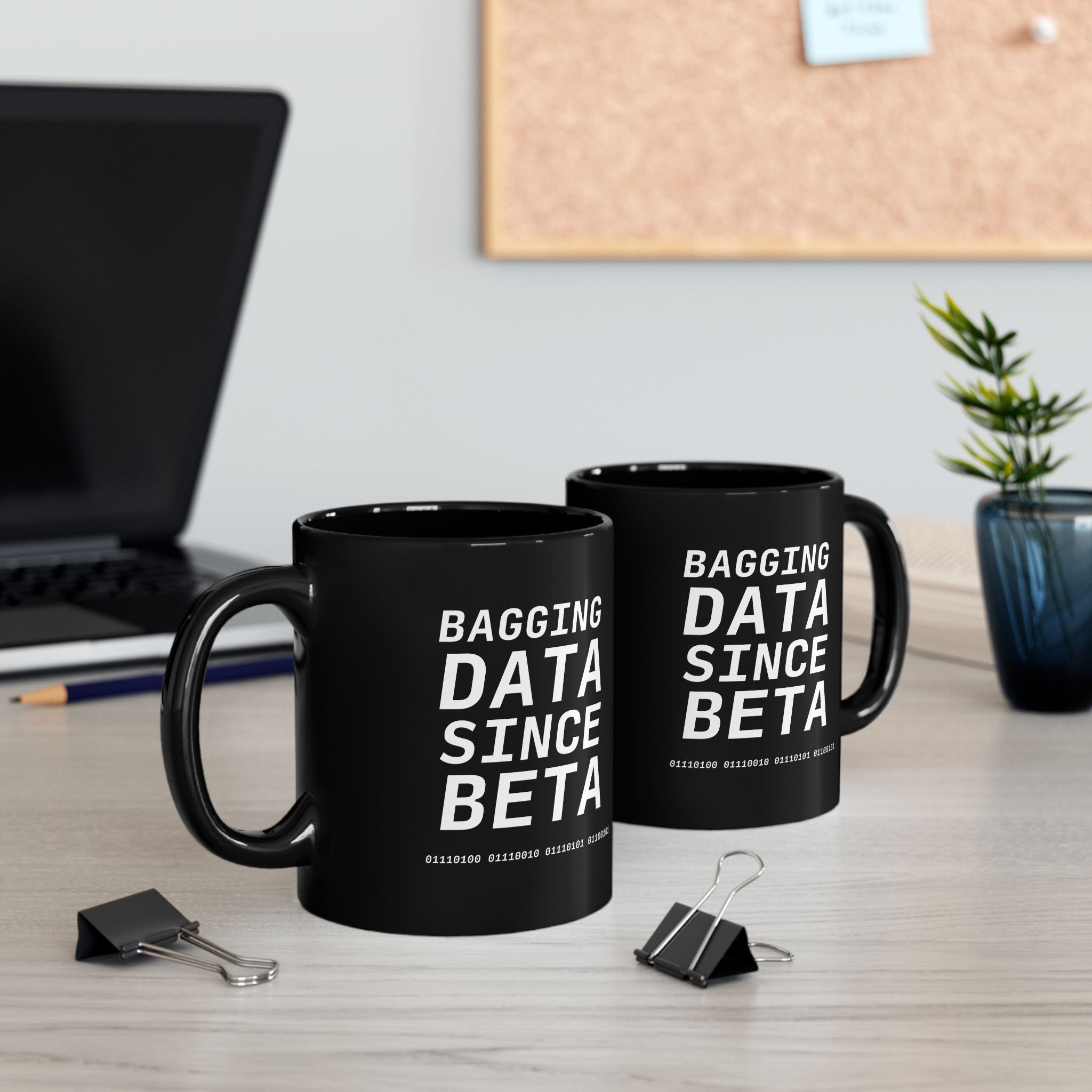 Data Lover's Black Mug