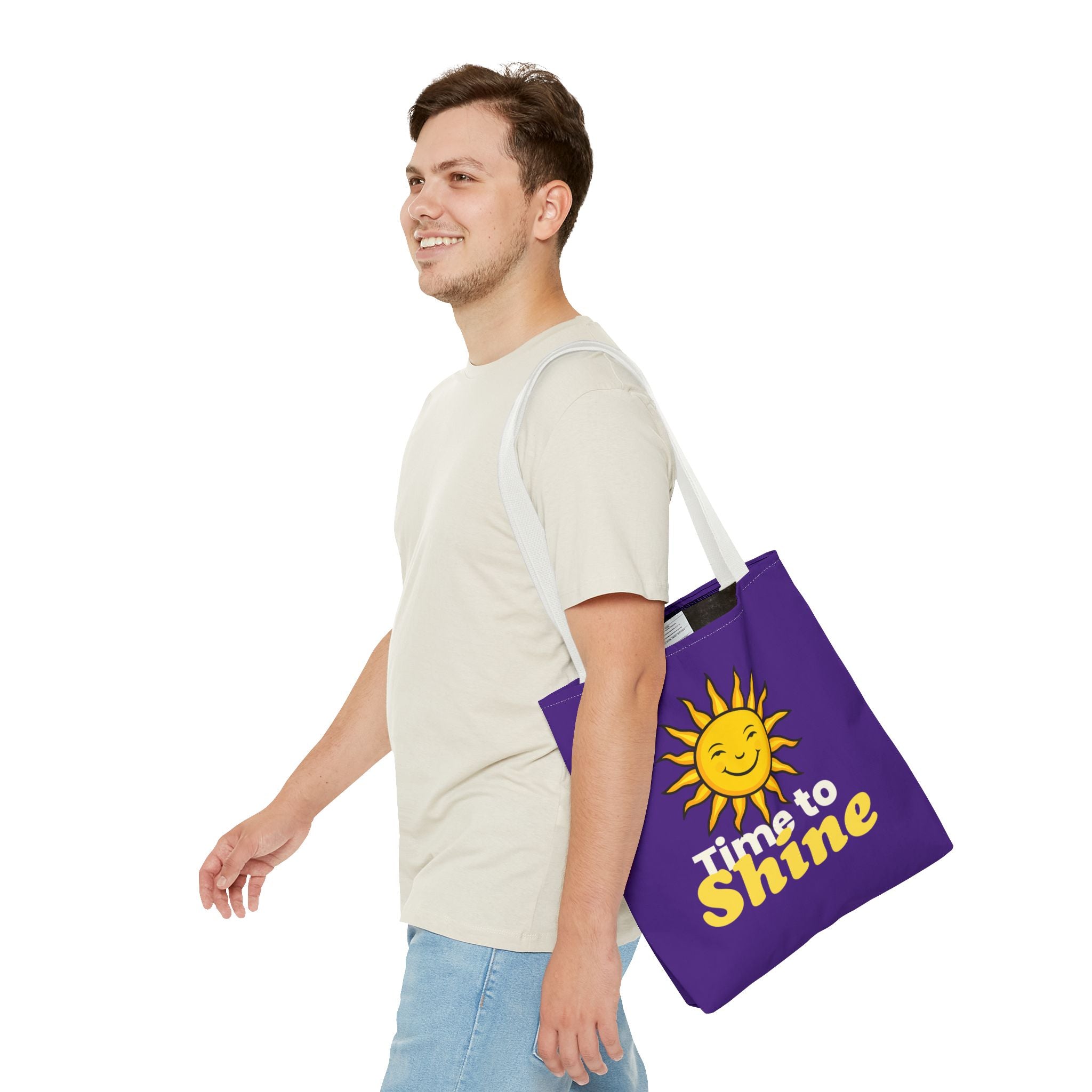 Sunshine Tote Bag - "Time to Shine"