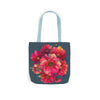Floral Canvas Tote Bag