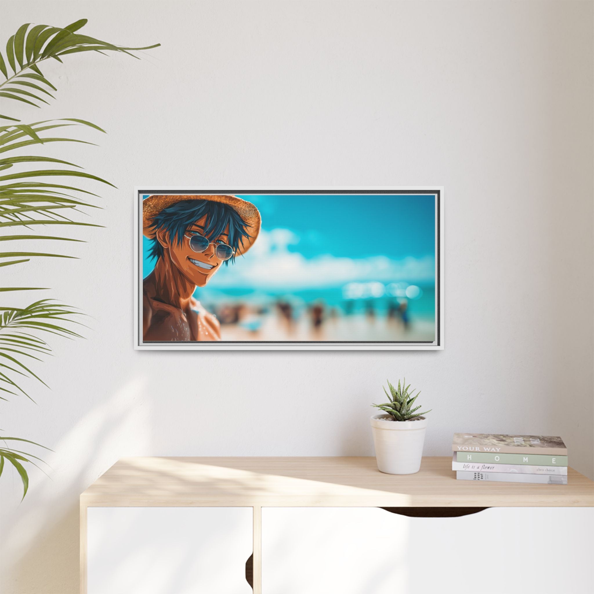 Framed Beach Vibes Canvas Art