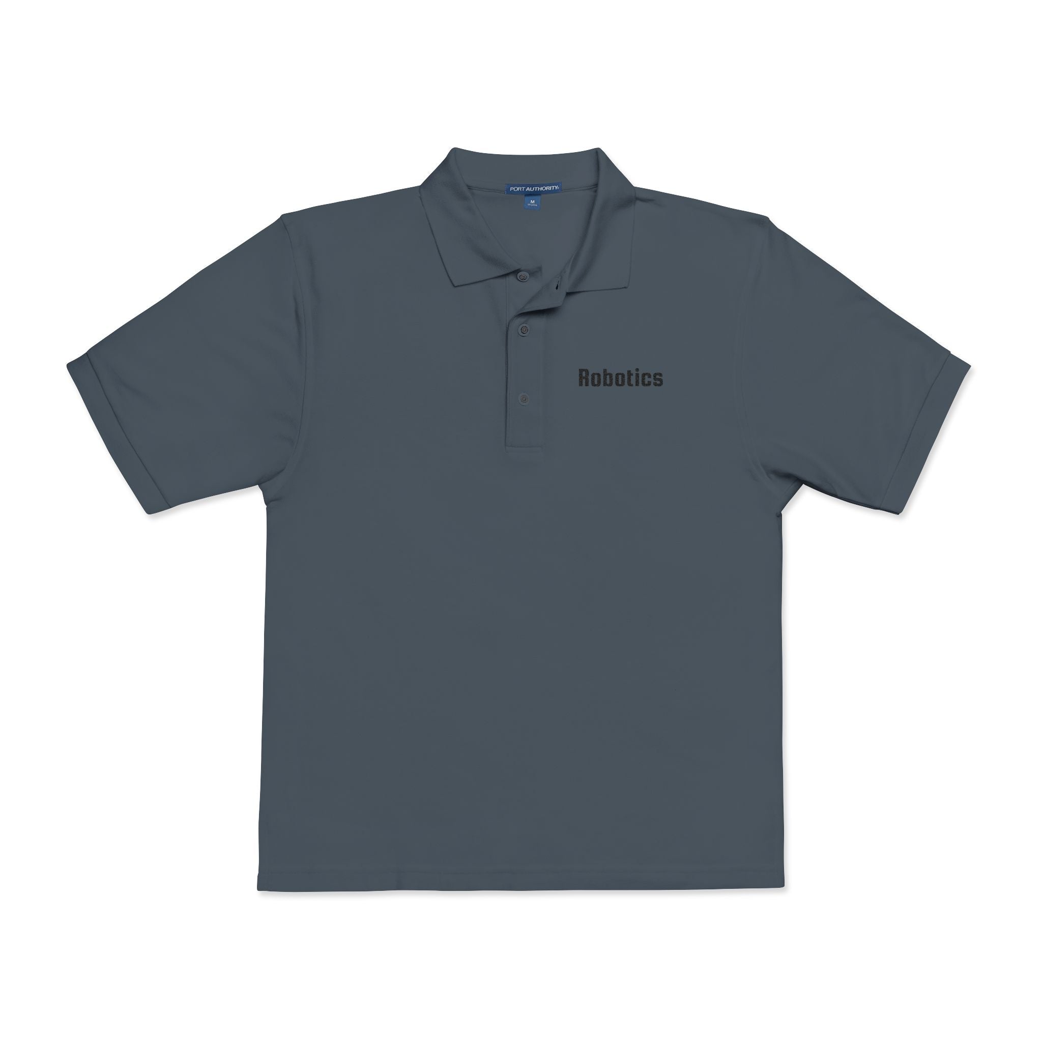 Robotics Embroidered Unisex Polo Shirt