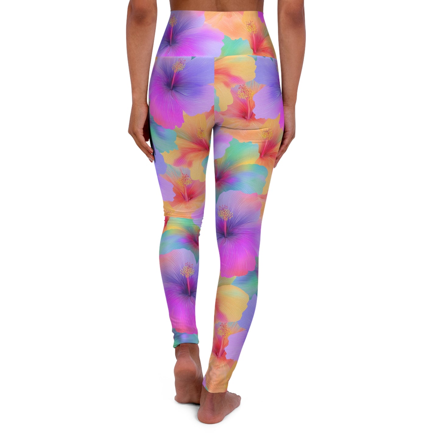 Vibrant Floral Leggings