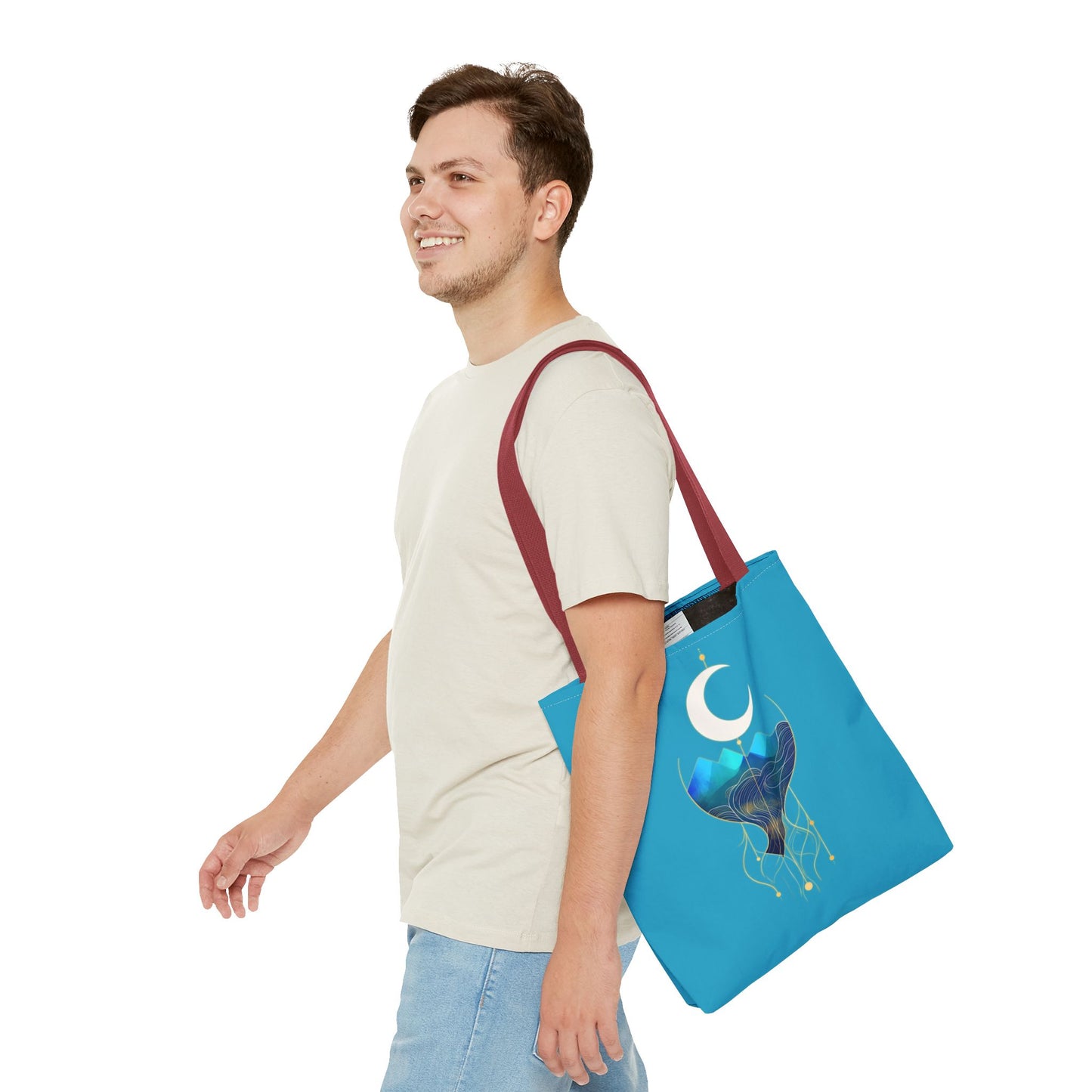 Celestial Waves Tote Bag