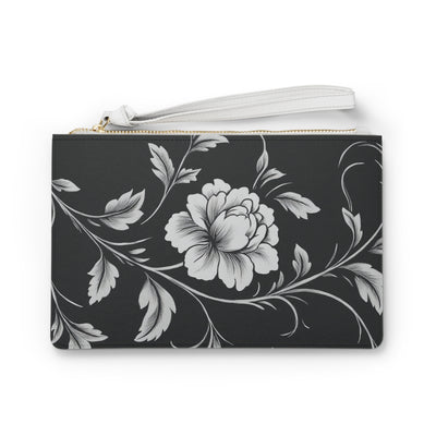 Floral Print Clutch Bag