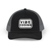 Vibe Coding Snapback Trucker Cap