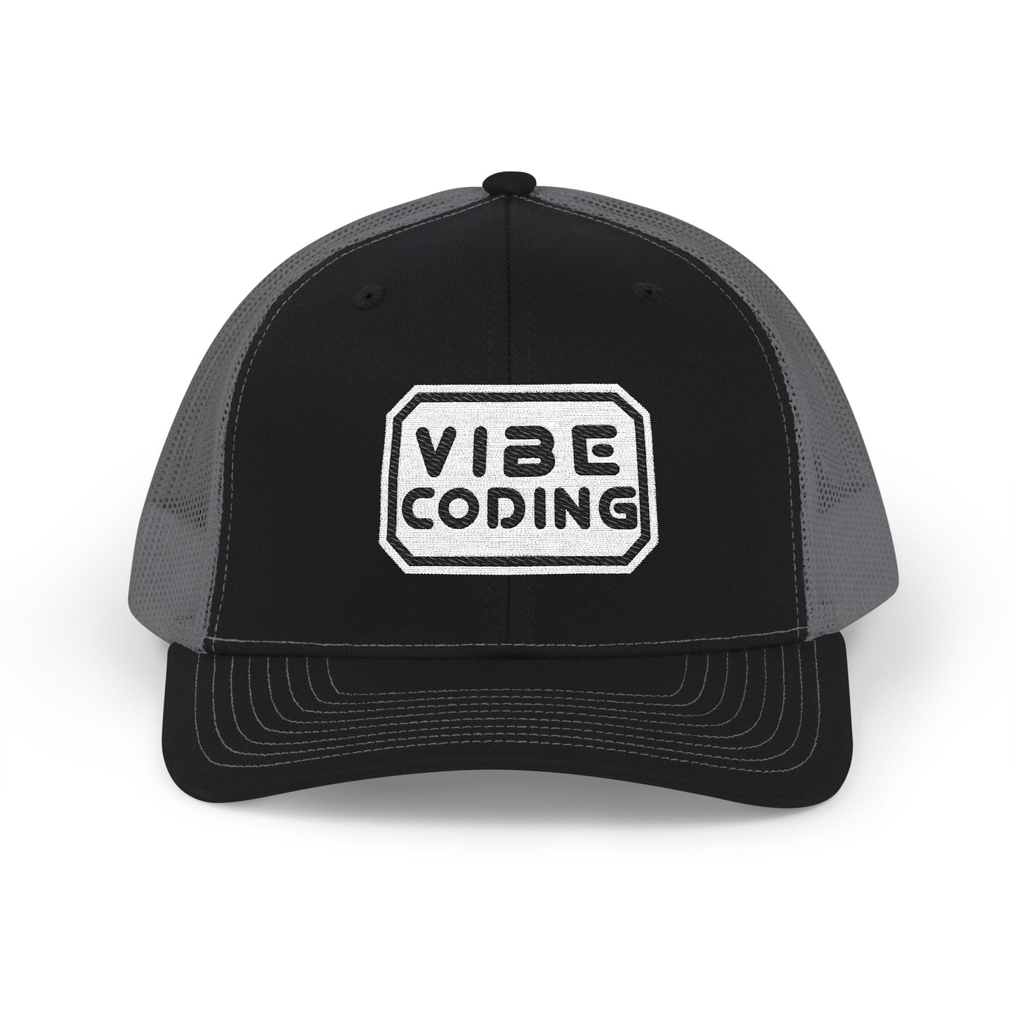 Vibe Coding Snapback Trucker Cap