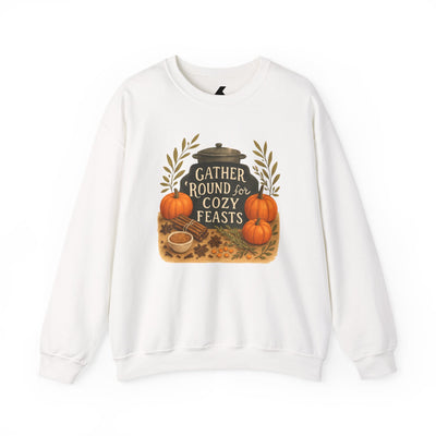 Gather Round for Cozy Feasts Sweatshirt