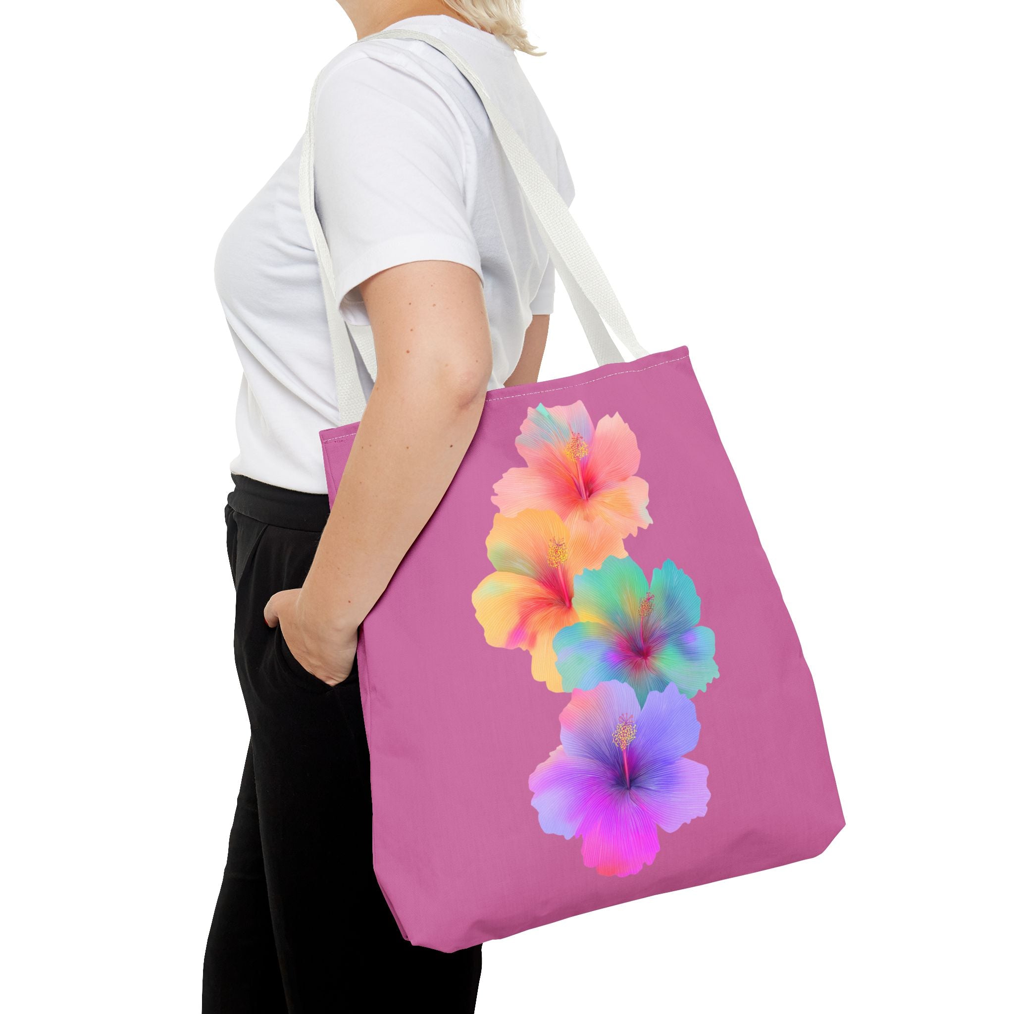 Vibrant Floral Tote Bag