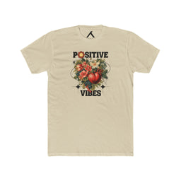 Positive Vibes Unisex Cotton Crew Tee