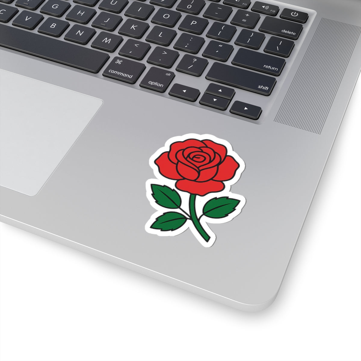 Red Rose Kiss-Cut Stickers