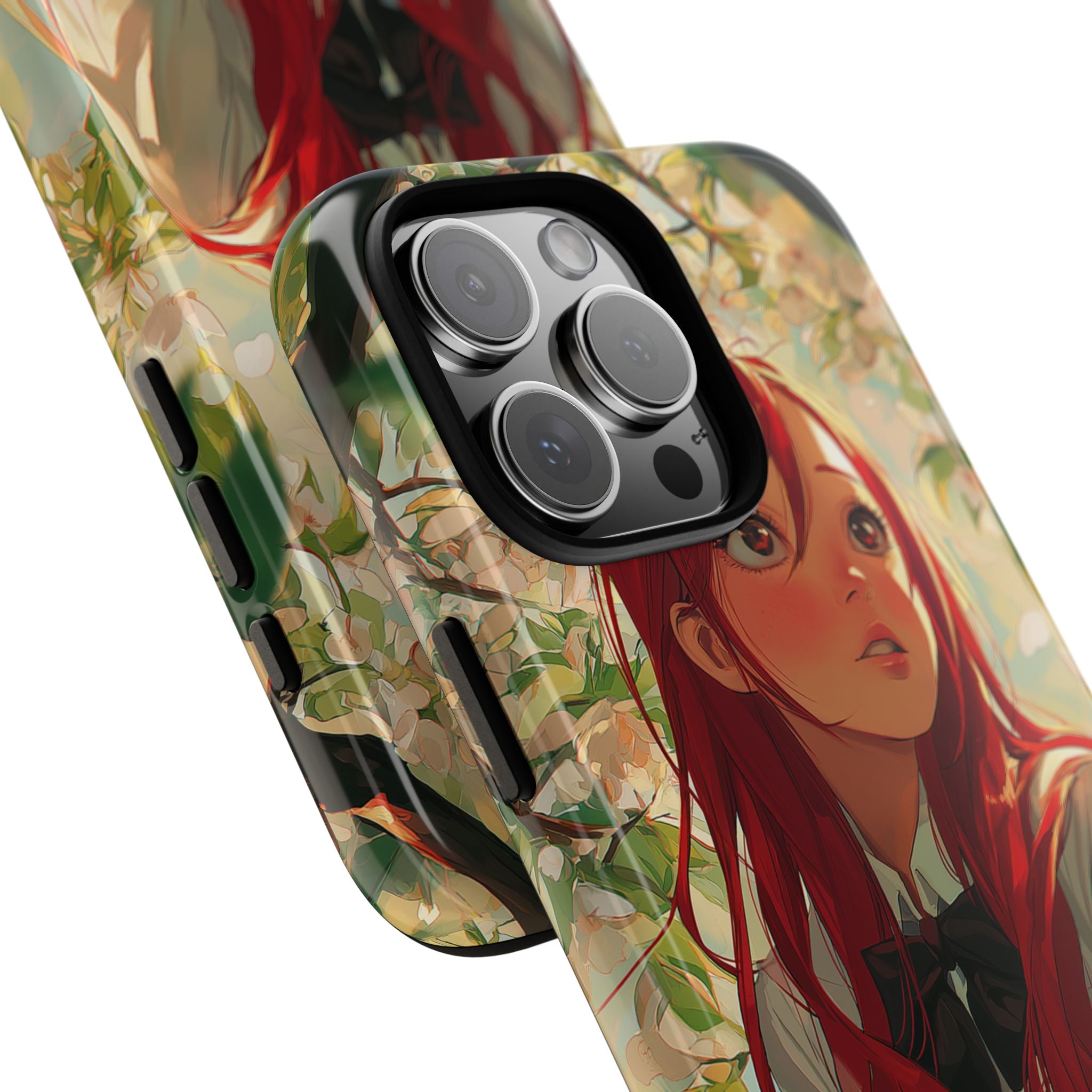Artistic Phone Case with Floral Design
