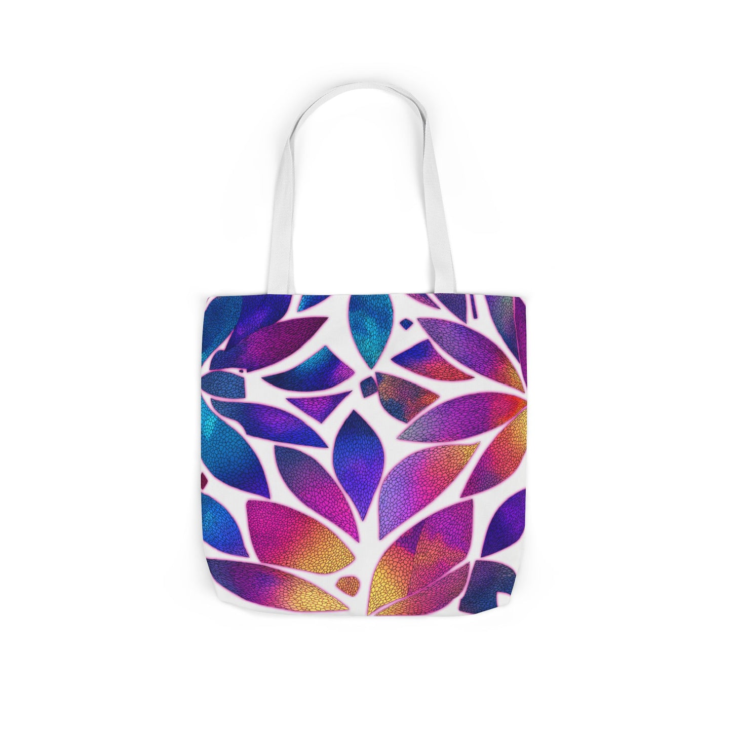 Floral Canvas Tote Bag