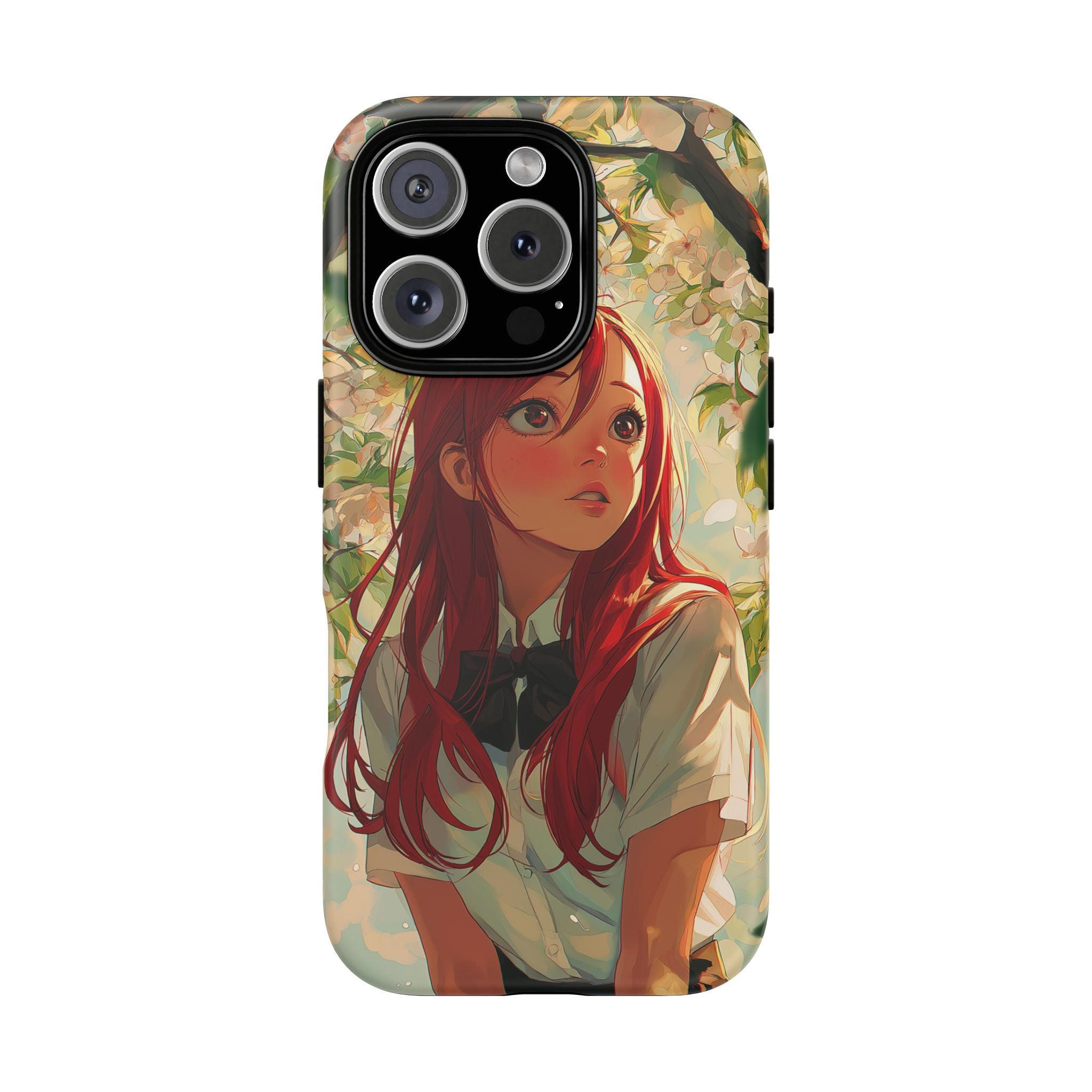 Artistic Phone Case with Floral Design