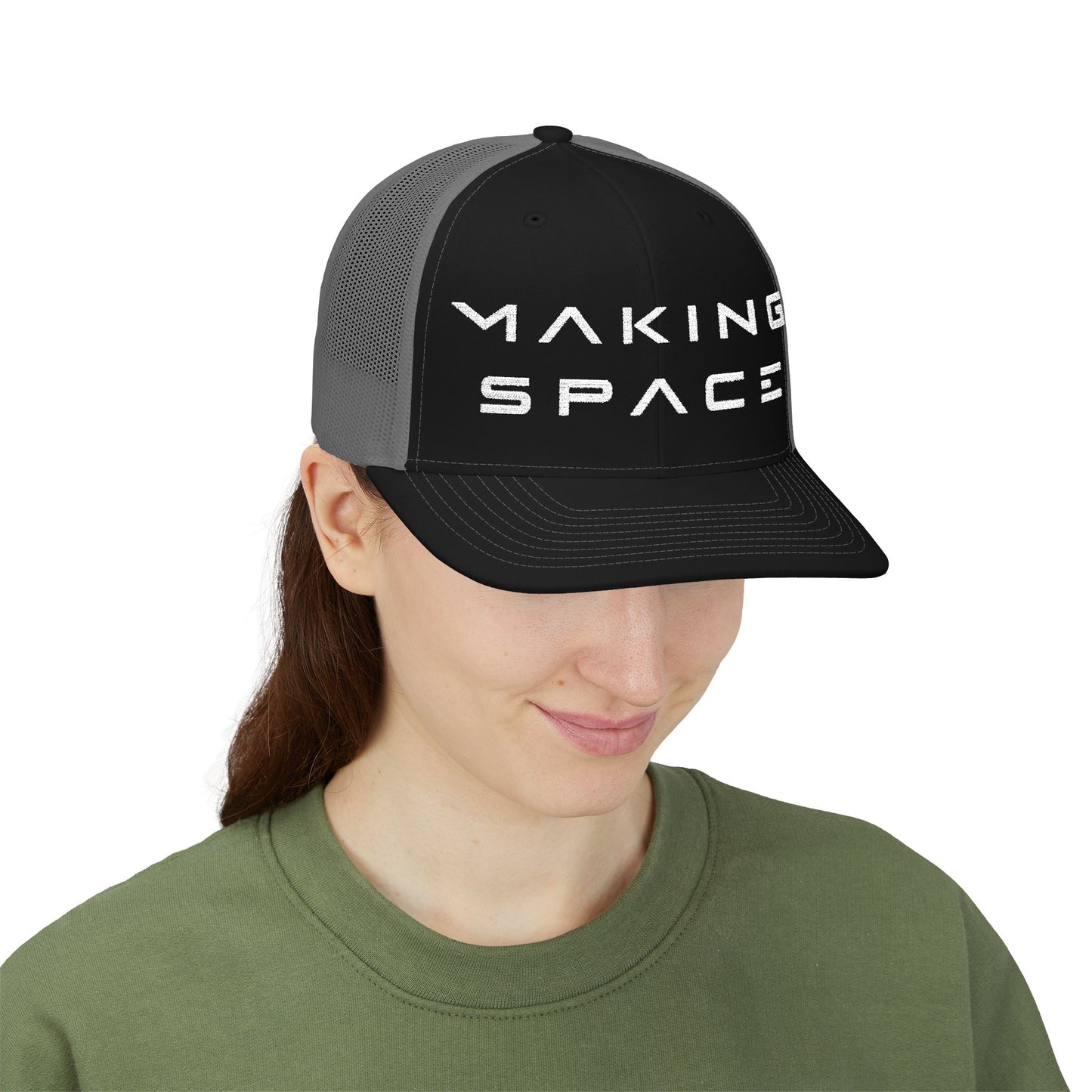 Trucker Cap with Embroidery