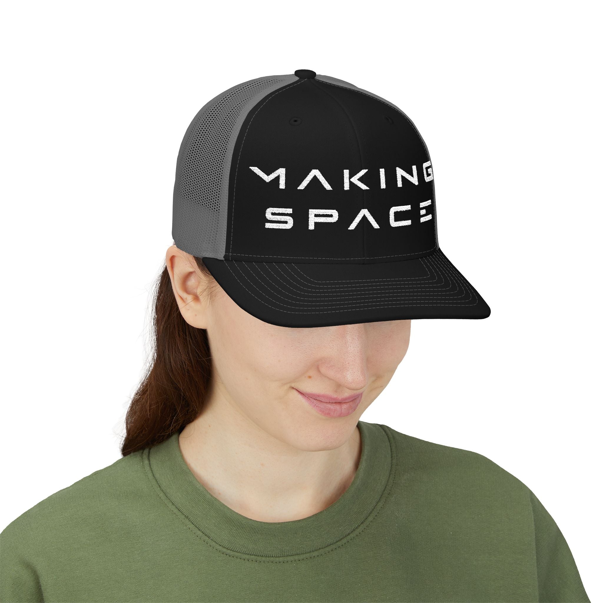 Trucker Cap with Embroidery