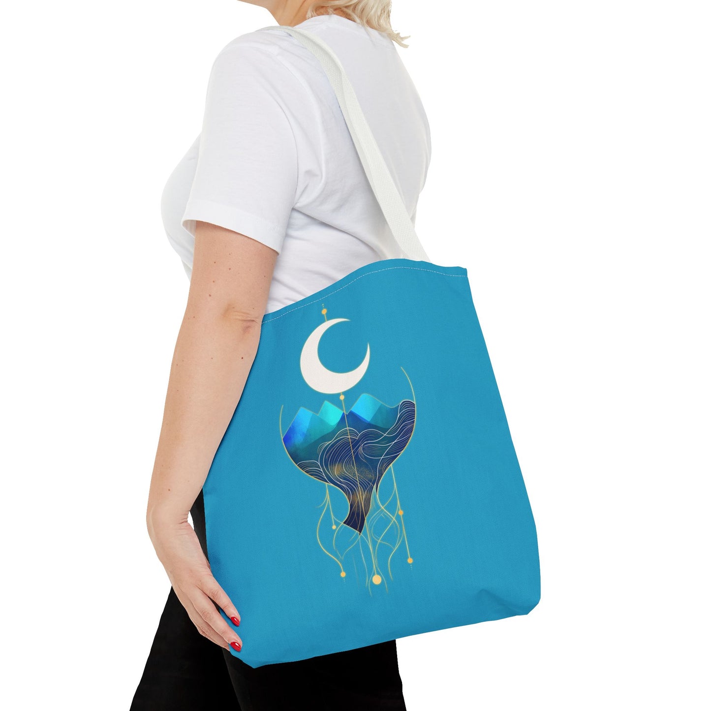 Celestial Waves Tote Bag