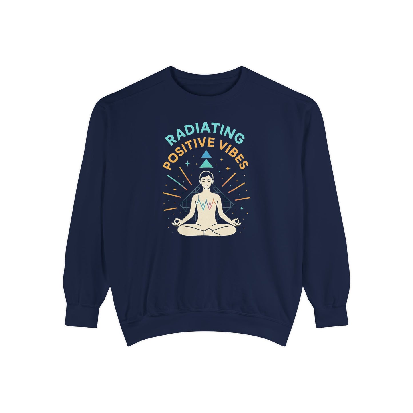 Radiating Positive Vibes Unisex Sweatshirt