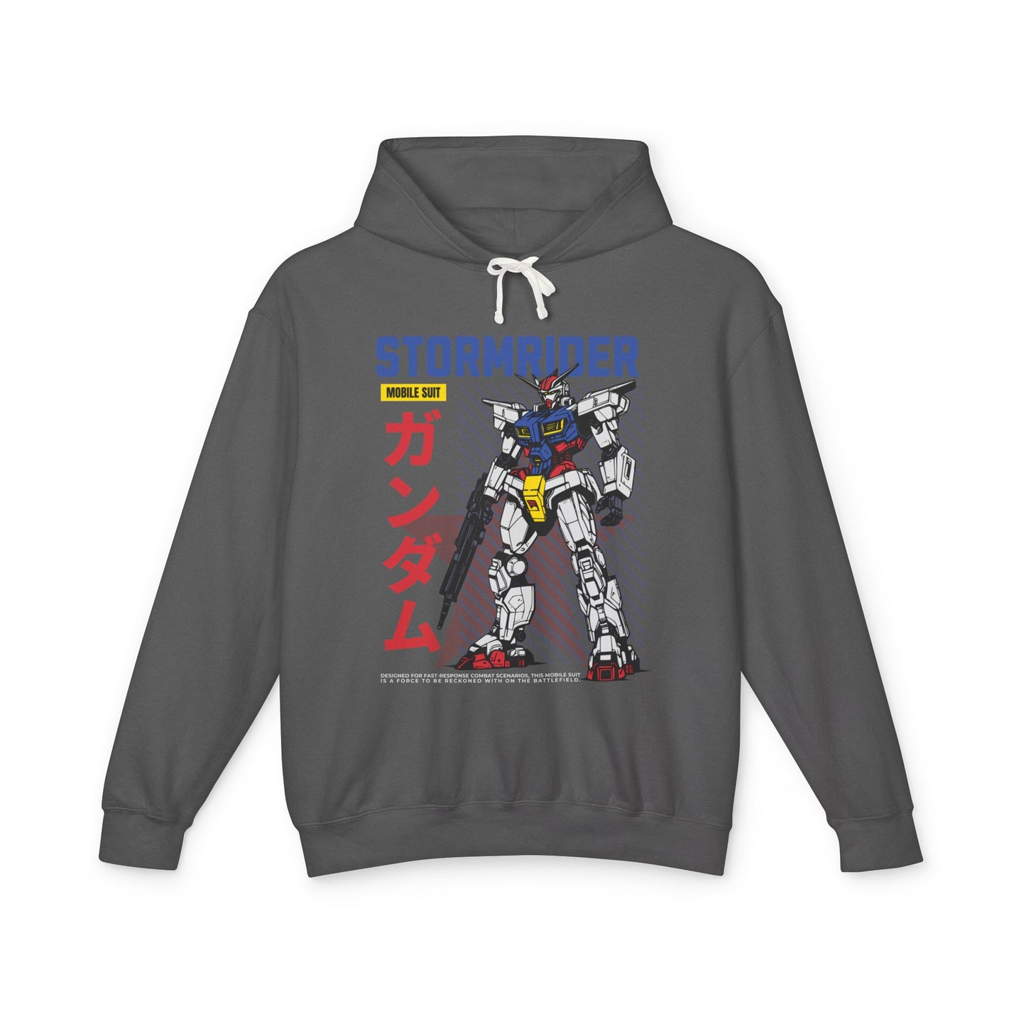 Gundam-Inspired Unisex Lightweight Hoodie