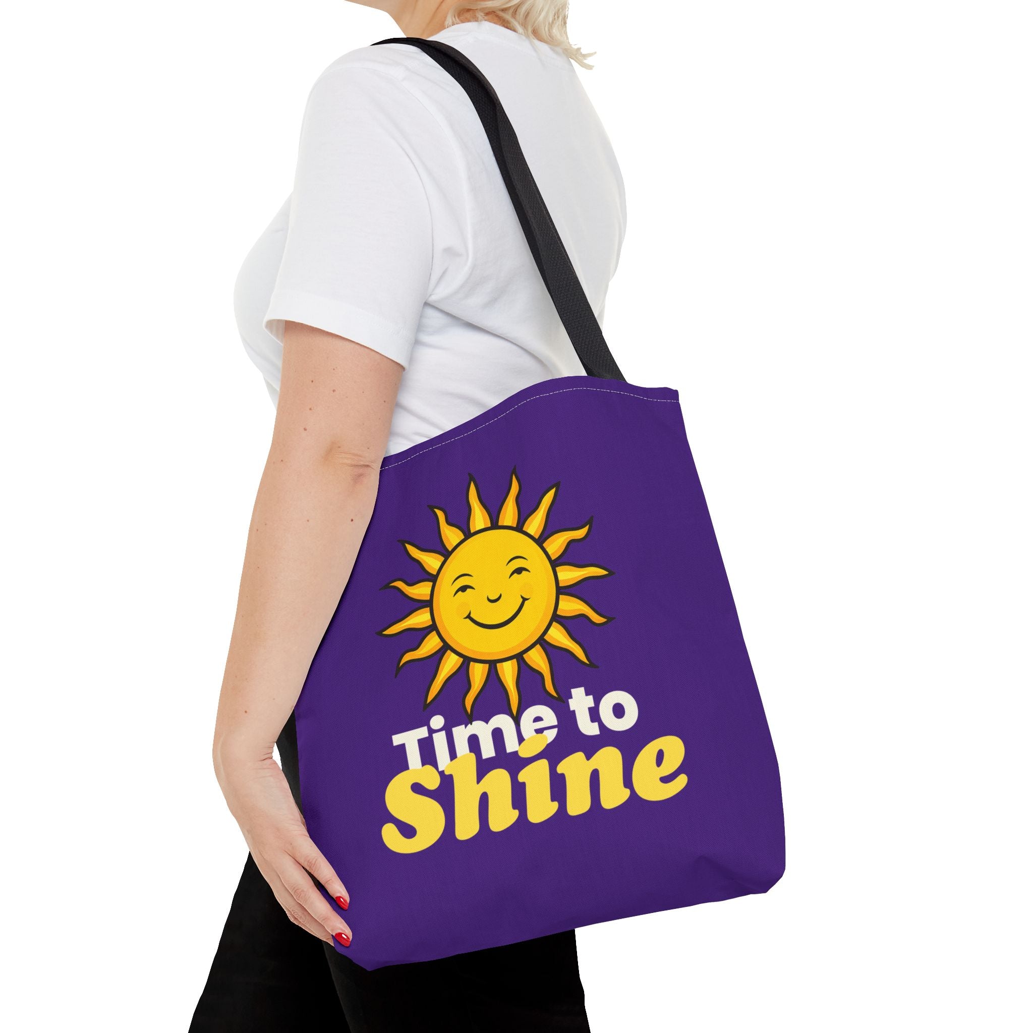 Sunshine Tote Bag - "Time to Shine"