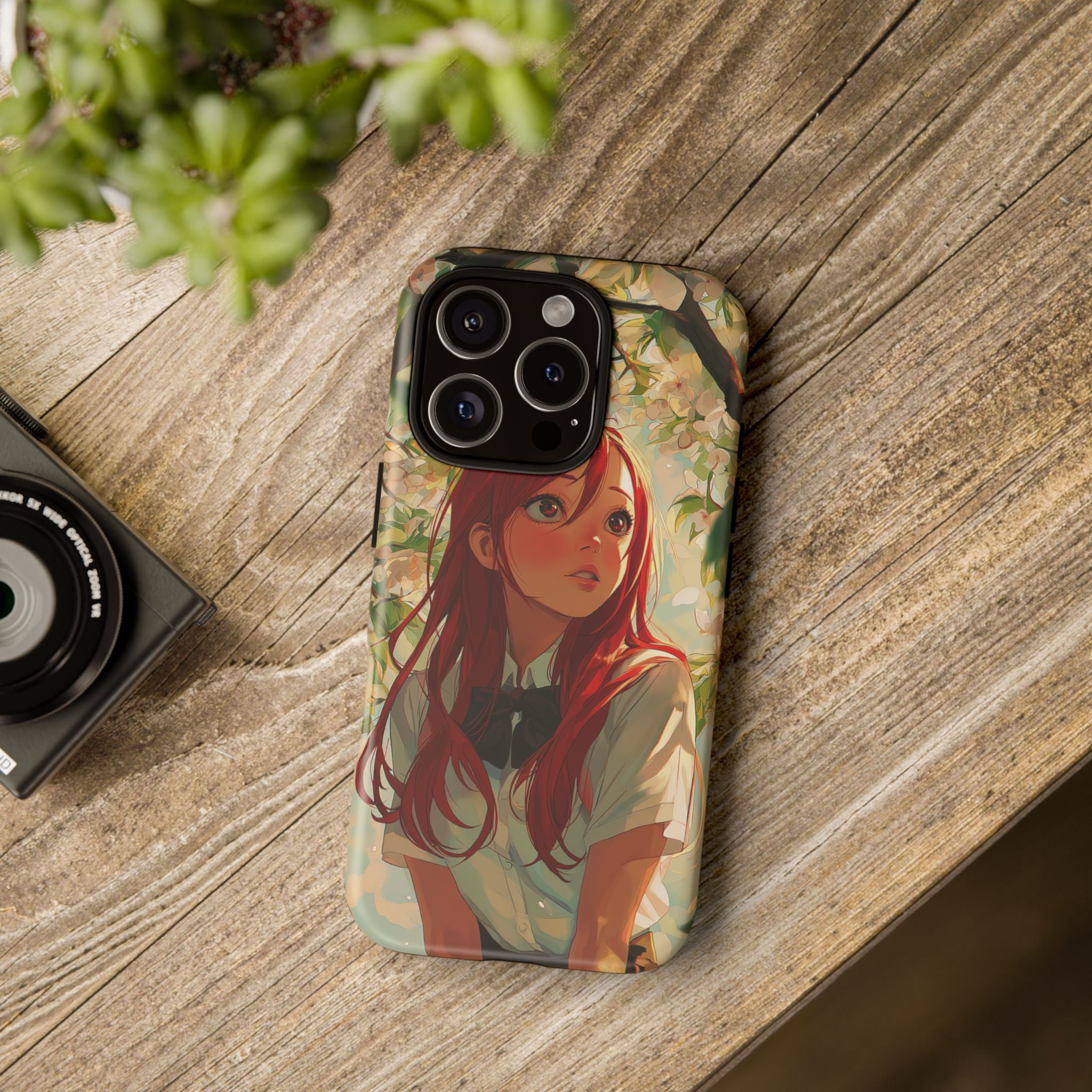 Artistic Phone Case with Floral Design
